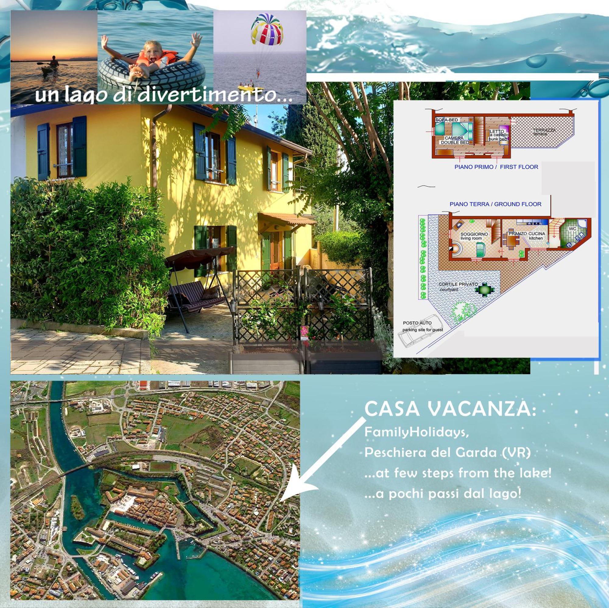 Casa Vacanza & Suite Joy 페스키에라델가르다 외부 사진